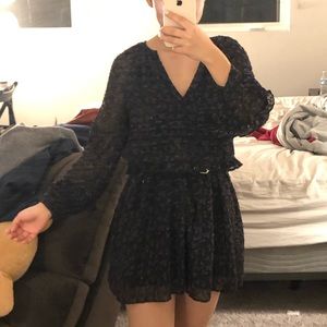 Zara flower print dress (new)